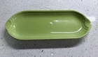 Fiestaware Corn On The Cob Relish Tray Chartreuse Homer Laughlin