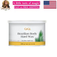 Brazilian Body Hard Wax for Hair Removal, Non-Strip for Coarse Hair, Ideal fo...