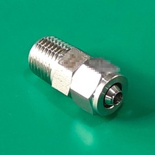 FOR 316L quick connect connector with 1/4NPT external thread outer wire-6*4