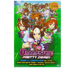 Anime DVD Uma Musume Pretty Derby S1-3 Cinderella Gray Vol.1-52 End Eng Subs
