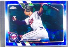 2021 Topps Chrome Sapphire Edition Andrelton Simmons #380 Twins