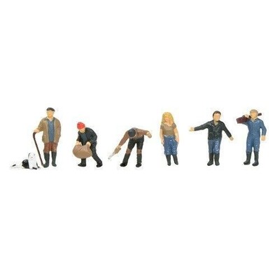 Moderne Landwirtschaft Figuren - Spur N Set - Graham Farish 379-323