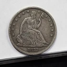 1872-S Liberty Seated Half Dollar - VF (#60929-L)