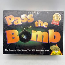 VINTAGE Pass the Bomb Game SEALED Piatnik 1994 Never Played Words