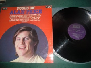 ALAN PRICE COMPILATION DOUBLE LP FOCUS ON ALAN PRICE
