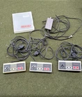 Vintage Nintendo NES controllers, Adapter Switch and Game case