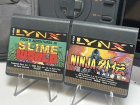 Atari Lynx 1 Handheld Console PAG-0201 Bundle In Good Working Condition