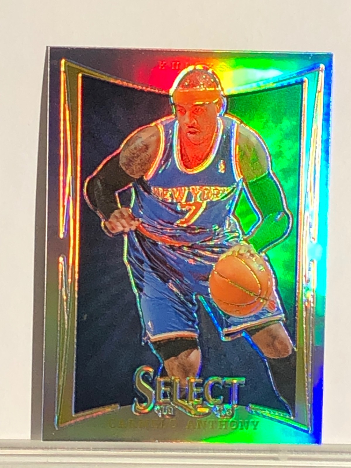Carmelo Anthony Prizm #80 Basketball Cards 2012 Panini Select trading card — raw and PSA graded price guide