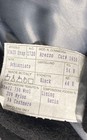 Vintage Battaglia Men's Arezzo Wool Cashmere Blend Overcoat Black Sz 44R — photo 4