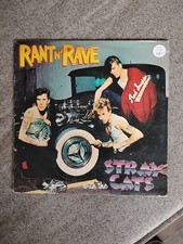 Rant N Rave with the Stray Cats [LP] by Stray Cats (Vinyl, Emi America USA)