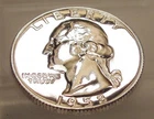 1958 Choice Proof Quarter 90% SILVER  Blazing  Surfaces #106 ~ 1