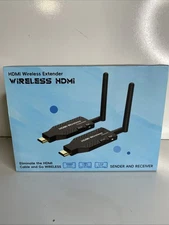 Coolpie Wireless HDMI Transmitter and Receiver, 1080P Wireless HDMI Extender ...