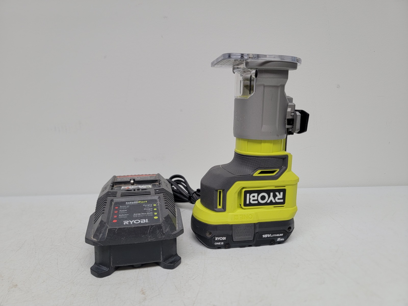Ryobi PCL424B ONE+ 18V Cordless Compact Fixed Base Router Kit | eBay
