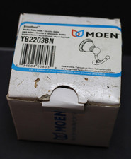 MOEN Brantford Double Robe Hook in Brushed Nickel YB2203BN