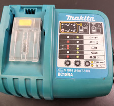 Makita DC18RA 7.2 - 18V Lithium-Ion Rapid Optimum Battery Charger Tested