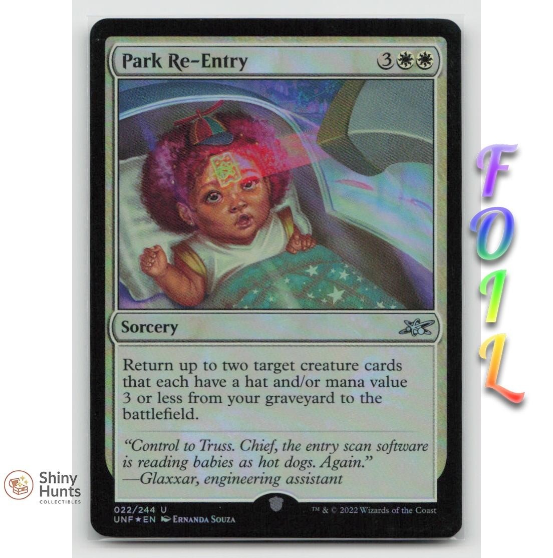 MTG Park Re-Entry 22 Unfinity Foil NM