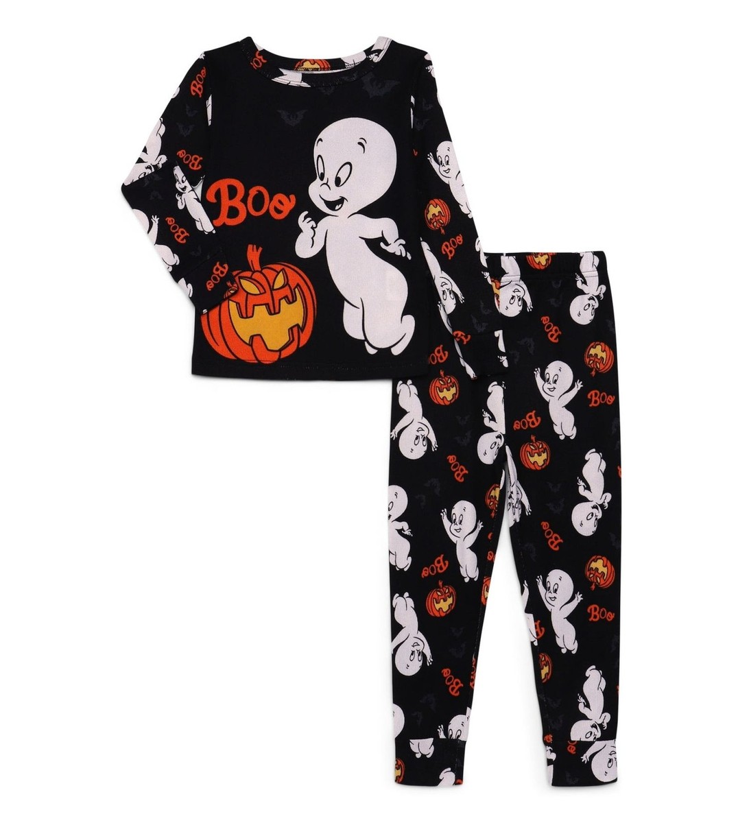 Casper The Friendly Ghost and Jack-O-Lantern Toddler Kids
