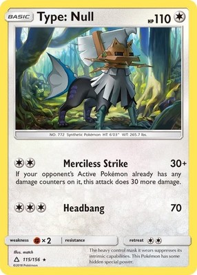 Type: Null NM Rare SM - Ultra Prism 115/156