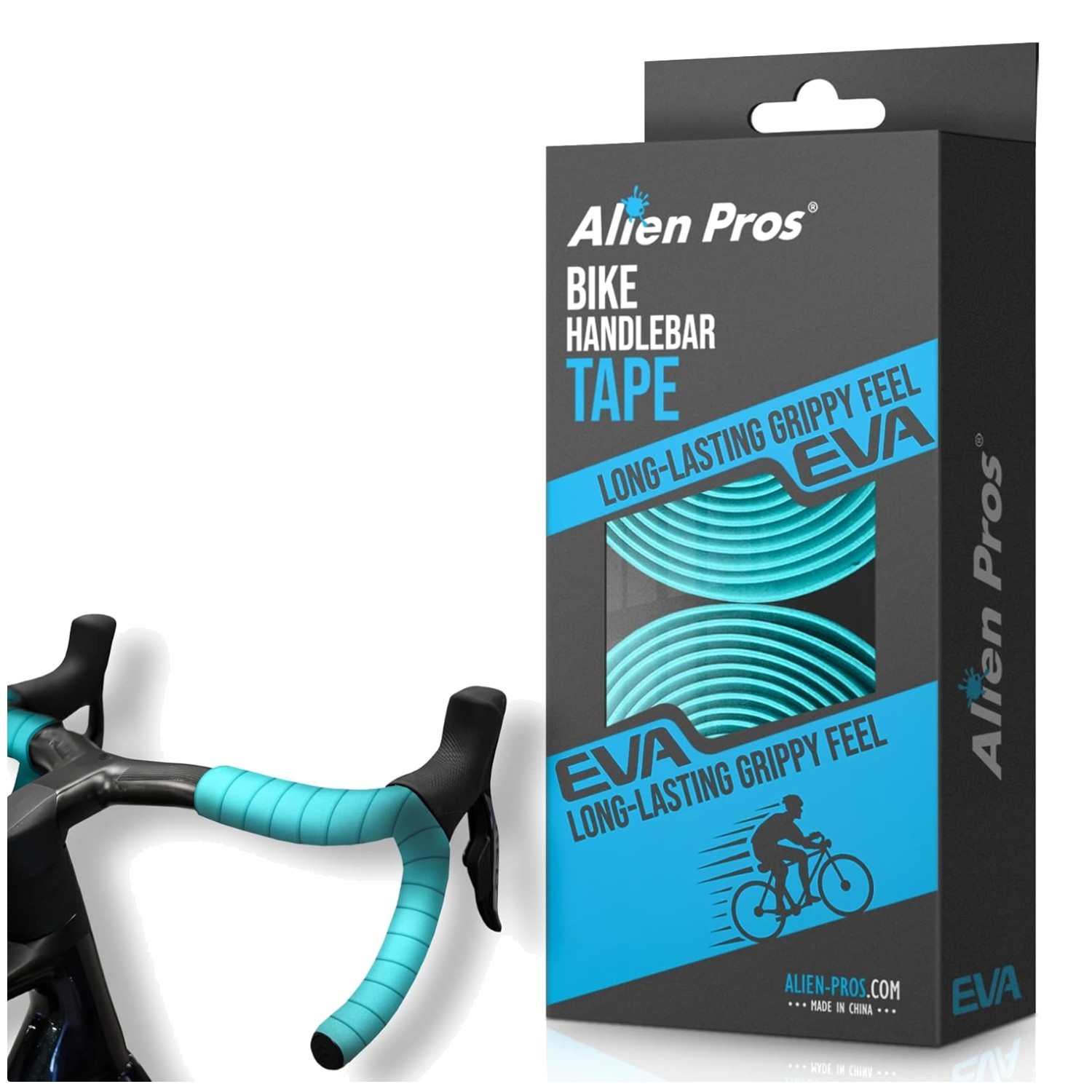 Bianchi Green Bike Handlebar Tape Set - 2 Rolls