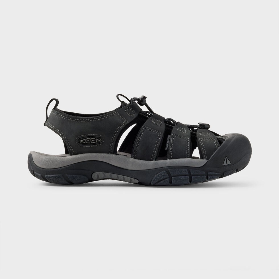 Men's KEEN Newport Sandals Black Color