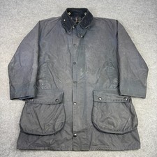 Barbour Jacke Herren C40 102CM Navy Border Wachsmantel Field Country Farm England