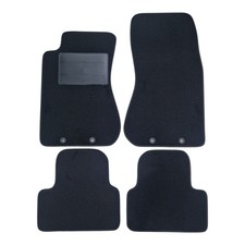 Fußmatten Set Autoteppiche für Jaguar S-Type (X200) 1999 2002, Schwarz