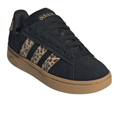 adidas gazelle silver green womens Adidas - Grand Court Base 00 Cblack/Dbrown/Brostr - Girl Shoes main image 1