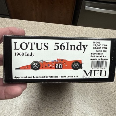 1/20 Model Factory Hiro Lotus 56 Indy 1968. MFH Kit K-263