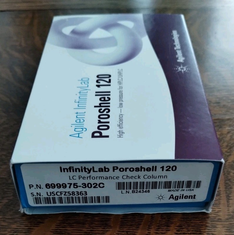 Agilent InfinityLab Poroshell 120 LC Performance Check Column