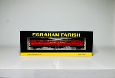 Graham Farish 374-901A BR Mk I TPO W80301 in BR Royal Mail Red (with lights)