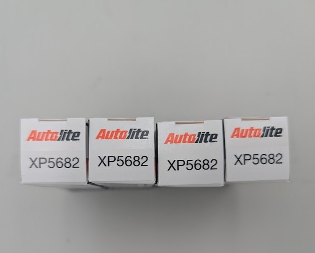 Autolite Iridium XP Automotive Replacement Spark Plugs, XP5682 (4 Pack)