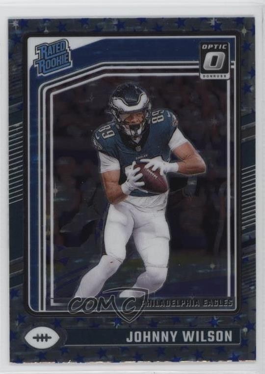 2024 Panini Donruss Optic Rated Rookie Stars Prizm Johnny Wilson #256 0nr3