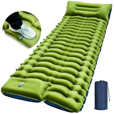 Ultralight Camping Sleeping Pad with Built-in Pump