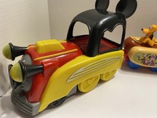 Disney Junior Mickey Mouse Funhouse Light the Way Train Musical Toy Train Set