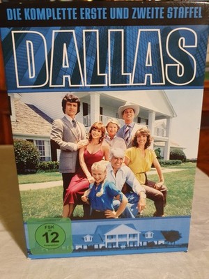 DVDs Pappschuber:Dallas, Komplette Erste und Zweite Staffel 7DVDS (1978/1979).Bo