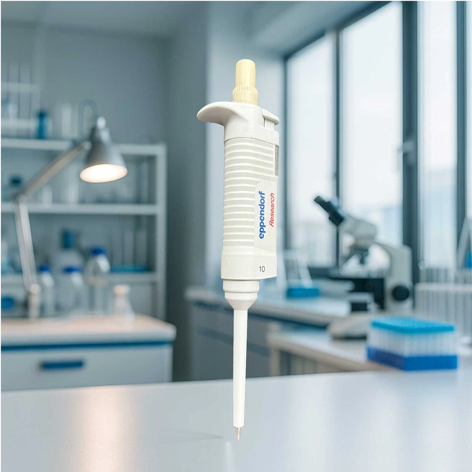 Eppendorf Research 10 Pipette 0,5–10 µL variabel geprüft Laborauflösung - Bild 1 von 1