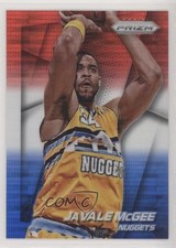 2014-15 Panini Prizm Red White & Blue Pulsar Prizm JaVale McGee #55 7ka