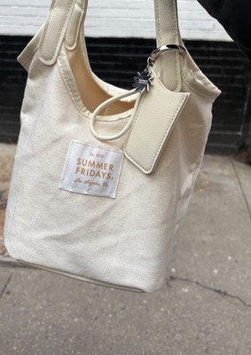 Summer Fridays- New Sunlit Vanilla BAG SCARF LIGHTER NYC Popup