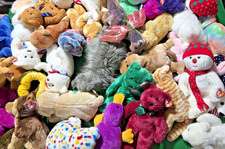 TY Beanie Buddy Buddies Lot random 35 FREE SHIPPING cats dogs bears animals