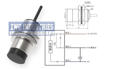 1Pcs New For Inductive proximity switch sensor TSN30-15PC