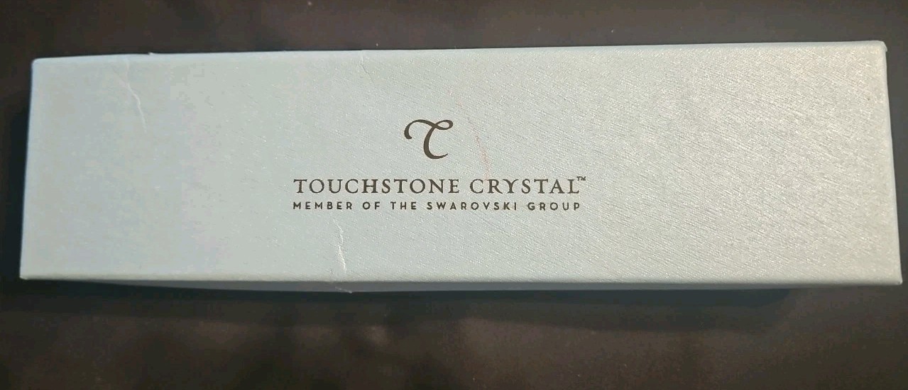 Touchstone Crystal By Swarovski Rectangular Clear… - image 5