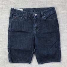 Polo Ralph Lauren Shorts Youth 16 Blue Denim Bermuda Jean 5 Pocket Dungarees