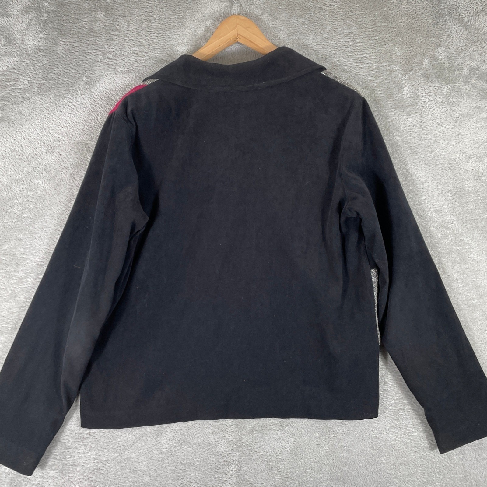 Koret Jacket Womens Medium Patchwork Embroidered … - image 2