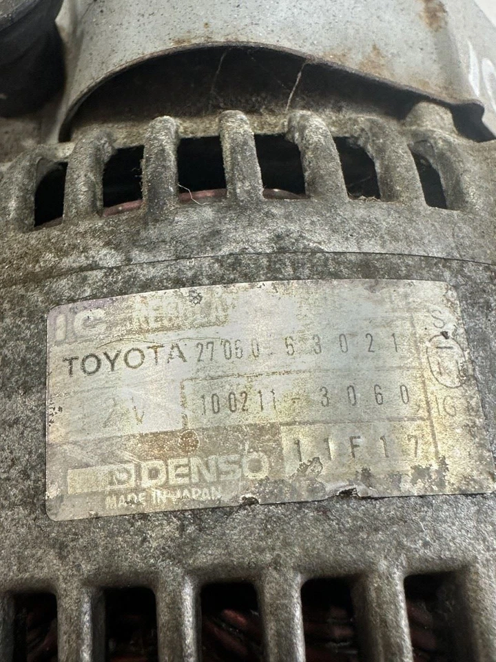 Toyota Celica 1987 alternador 3S-Fe 27060-63021 Foto 3 de 4