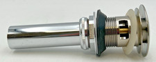 DELTA BRUSHED NICKEL POP-UP DRAIN 1-3/4" X 6.5", TOP IS 2-3/4" IN DIAMETER NOS