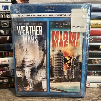 Weather Wars & Miami Magma, 2 Feature Films Blu-ray & DVD, Buy 2 Get 1 Free - M