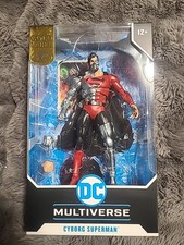 Mcfarlane DC Multiverse CYBORG SUPERMAN GOLD LABEL REVENGE OF THE GREEN LANTERNS