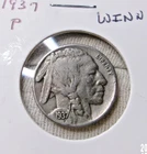 1937 P Buffalo Indian Head Five Cent 5c Nickel
