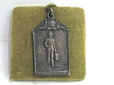 Antique 1926 Fuller Brush Company Sterling Silver Branch Demo Champion Award 