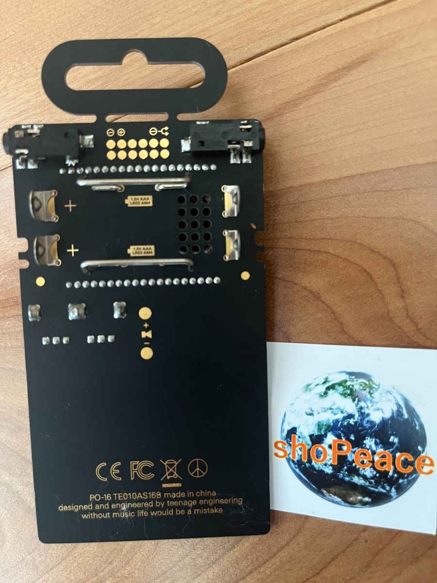 鍵盤楽器 teenage engineering PO-16 factory PO-16 factory - teenage engineering